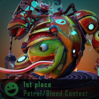 Polycount Contest : Petrol/Blood 2014